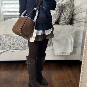 Songmont Rich Brown Crossbody Bag
